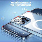 Case Magnética Capa Magsafe Case Transparente