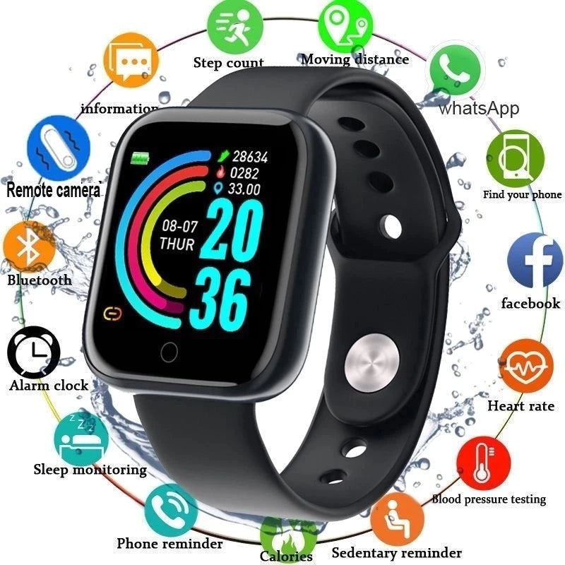Smartwatch D20 Pró/ Coloca Foto na Tela Esportivo Bluetooth SU