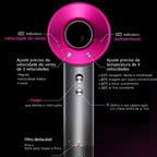 Secador de Cabelo Iônico Secagem Rápida Ar Quente/Frio 220V