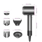 Secador de Cabelo Iônico Secagem Rápida Ar Quente/Frio 220V
