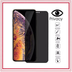 Película de vidro 3D Privacidade Anti Spy Para IPhone Diversos Modelos